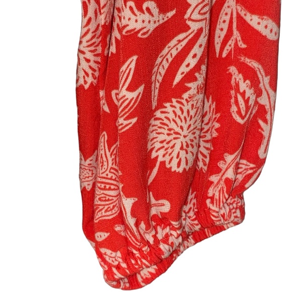 NWOT Universal Thread Floral Long Sleeve Ruffle Maxi Dress Size XS - Picture 10 of 15